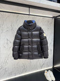 Moncler F055 Stand Collar Puffer Down Jacket – Black