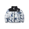 The North Face 1996 Retro Nuptse Down Jacket — Large Check Earth Tones | Oversized Archive Fit
