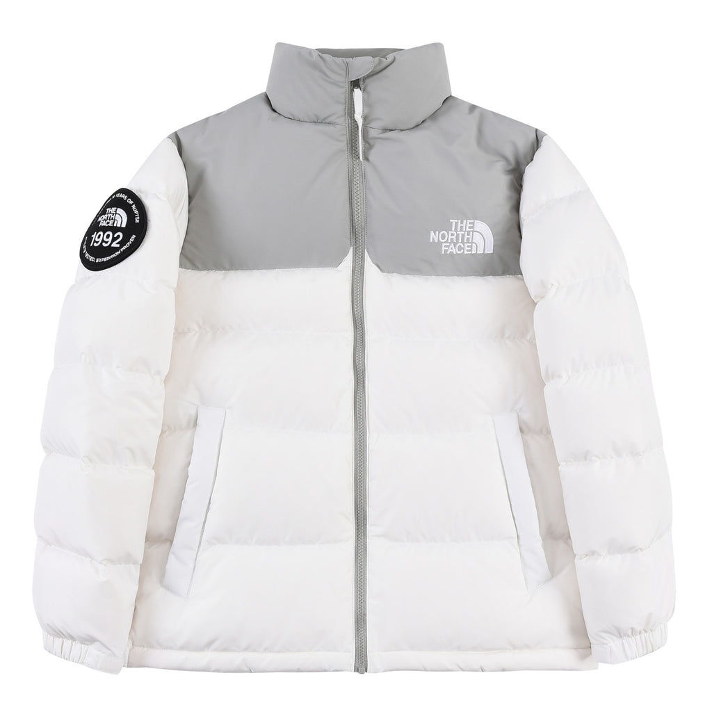 The North Face 1992 Nuptse Down Jacket – White/Grey