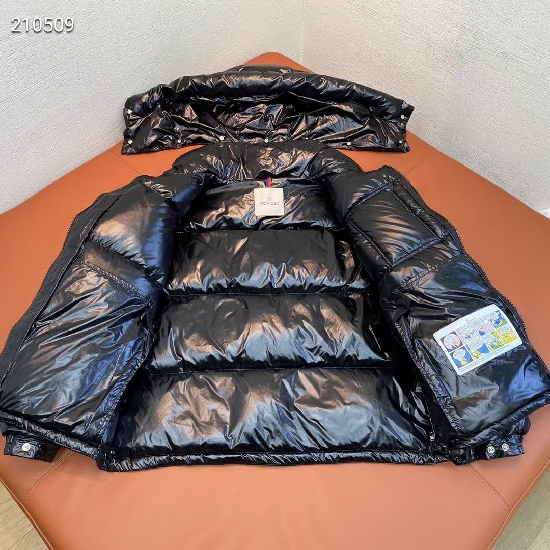 Moose Knuckles Tri-Colour Stripe Down Jacket — Unisex | Avant-Garde Puffer