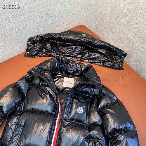 Moose Knuckles Tri-Colour Stripe Down Jacket — Unisex | Avant-Garde Puffer