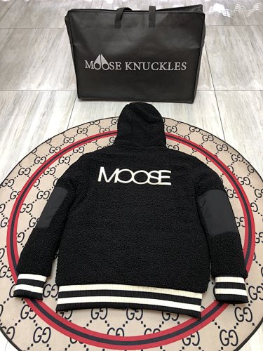 Moose Knuckles Shearling Fleece Jacket — Unisex | Avant-Garde Outerwear