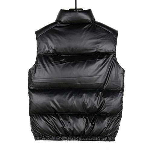Prada Re-Nylon Down Vest — Large Pocket | Luxury Sleeveless Puffer