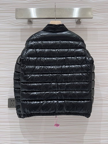 Moncler Acorus Stand Collar Lightweight Down Jacket – Black