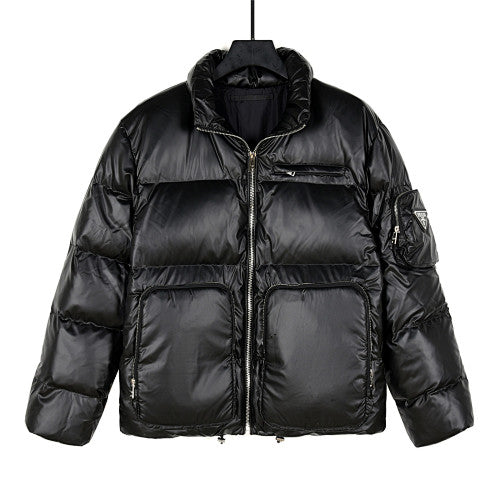Prada Re-Nylon Down Jacket — Oversized Puffer | Luxury Outerwear
