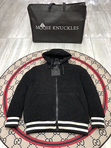 Moose Knuckles Shearling Fleece Jacket — Unisex | Avant-Garde Outerwear