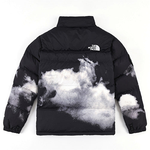 The North Face 1992 Nuptse Cloud Print Down Jacket – Black