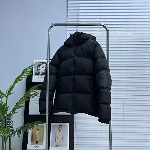 The North Face Hooded Puffer Down Jacket – Black