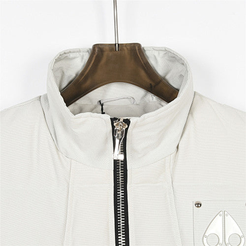 Moose Knuckles 23SS Metal Logo Rivet Down Vest — Unisex | Avant-Garde Puffer