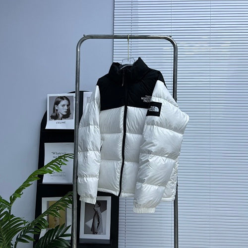 The North Face 1996 Retro Nuptse Down Jacket — Large Check Pattern | Oversized Archive Fit