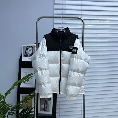 The North Face 1996 Retro Nuptse Down Jacket — Large Check Pattern | Oversized Archive Fit
