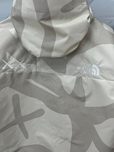 The North Face x KAWS Mountain Jacket – Cream/Sand Print