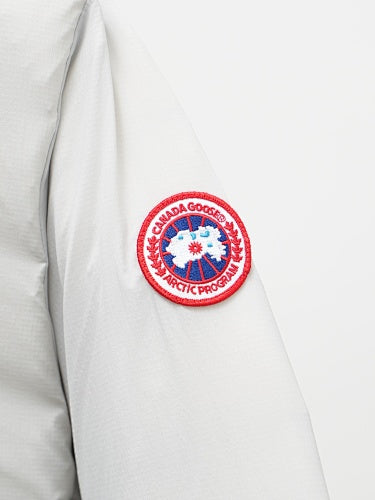 Canada Goose Lodge Stand Collar Down Jacket – White
