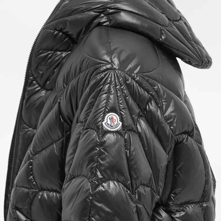 Moncler Violier Hooded Down Jacket – Black