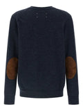 Maison Margiela elbow patch wool cardigan