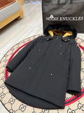 Moose Knuckles Men's Long Parka – Black (Fur Hood)