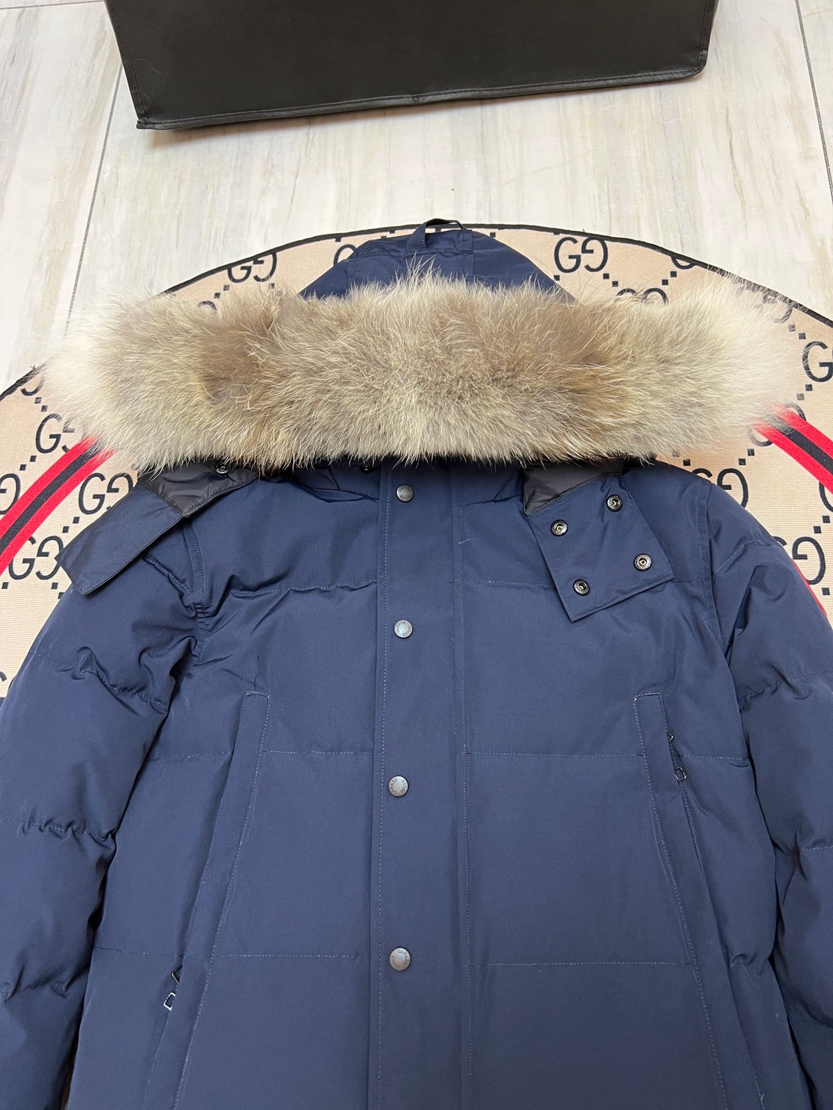 Canada Goose Down Parka – Navy (Unisex)
