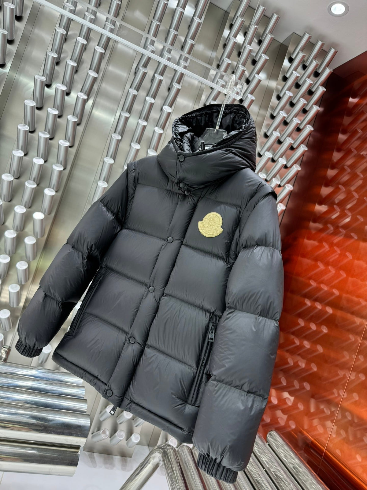 Moncler Women's Black Short Down Jacket