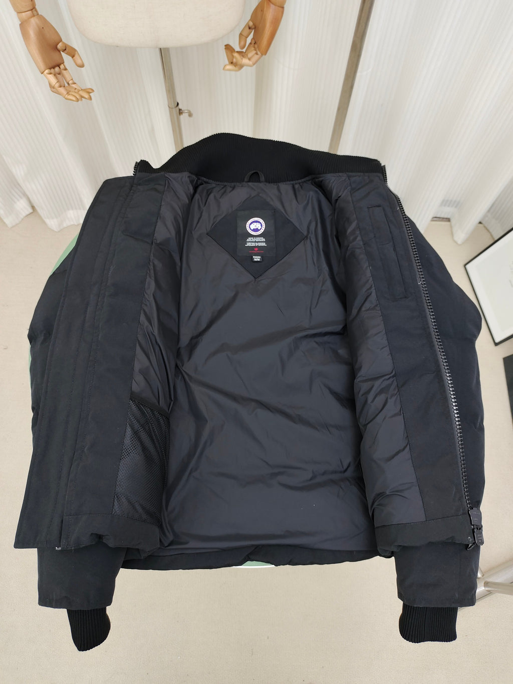 Canada Goose Puffer Bomber Jacket – Graphite (Unisex)