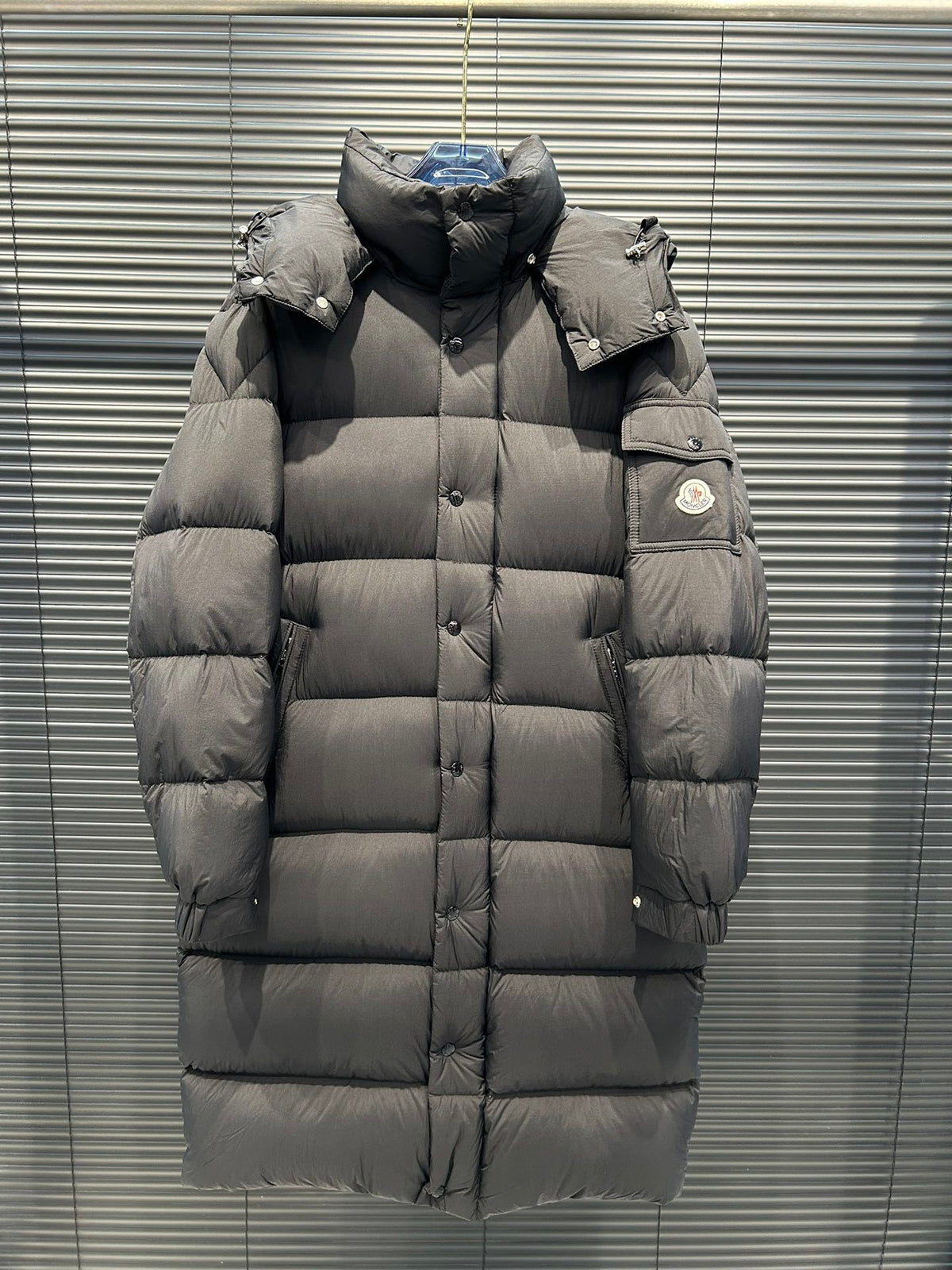 Moncler Long Matte Down Coat – Maya