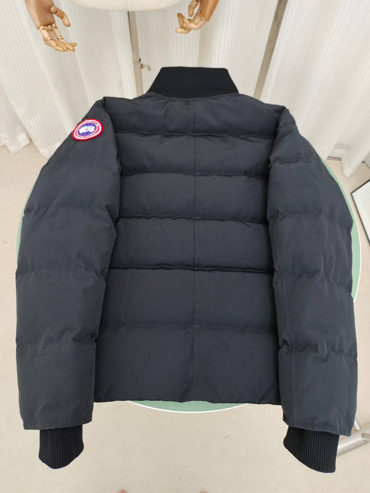 Canada Goose Puffer Bomber Jacket – Graphite (Unisex)