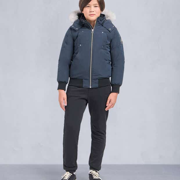 Moose Knuckles Kids Original Shearling Bomber Jacket