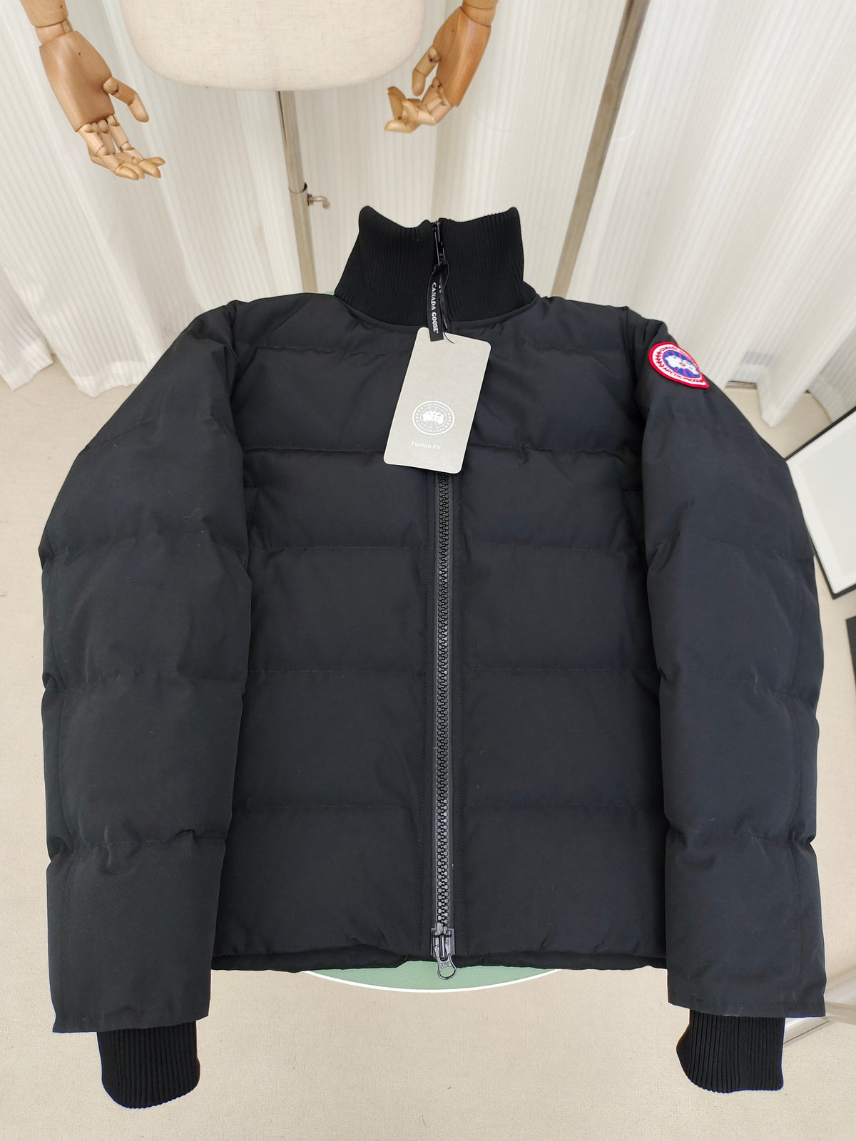 Canada Goose Puffer Bomber Jacket – Graphite (Unisex)