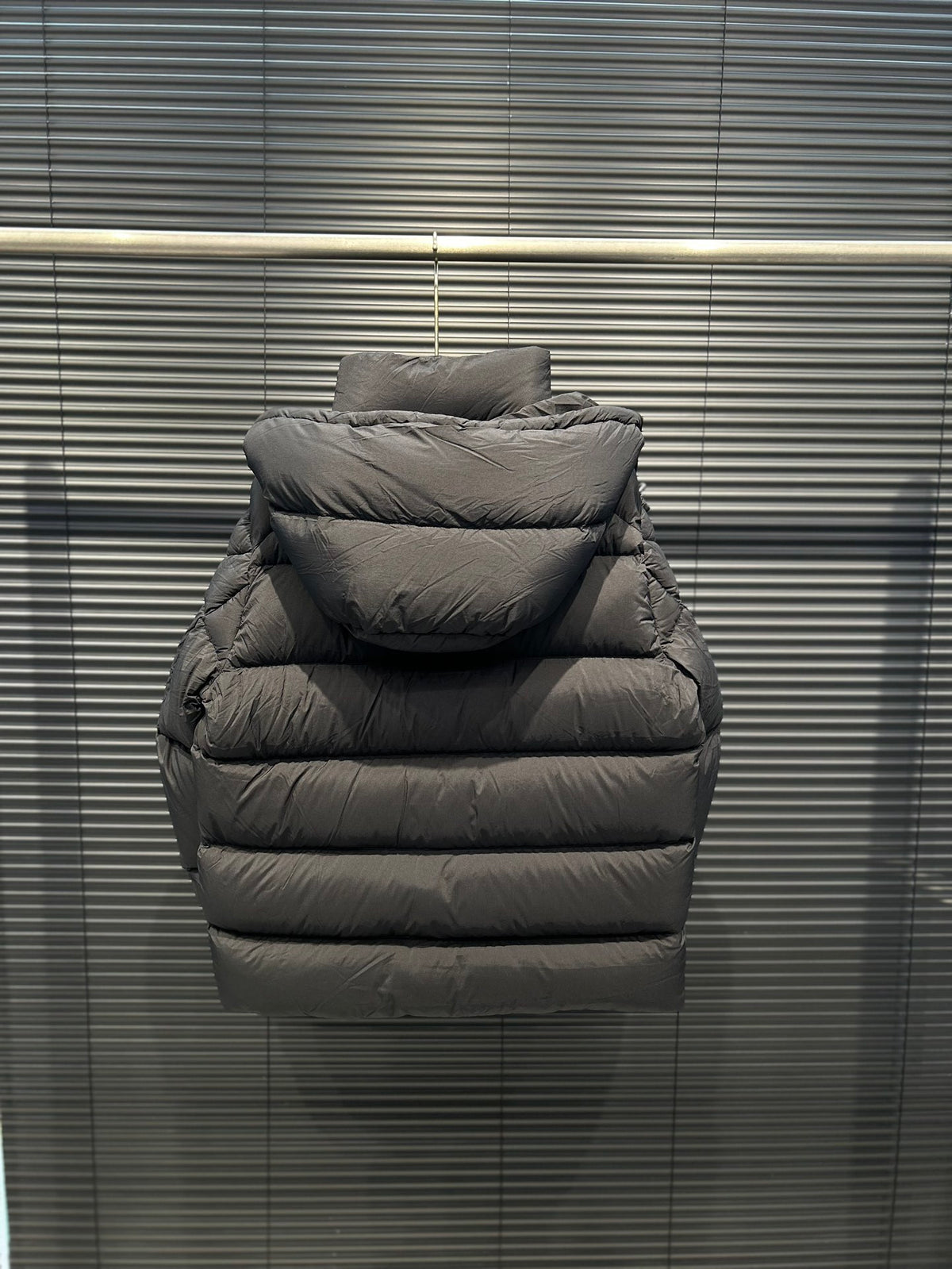 Moncler Women's Black Hooded Short Down Jacket