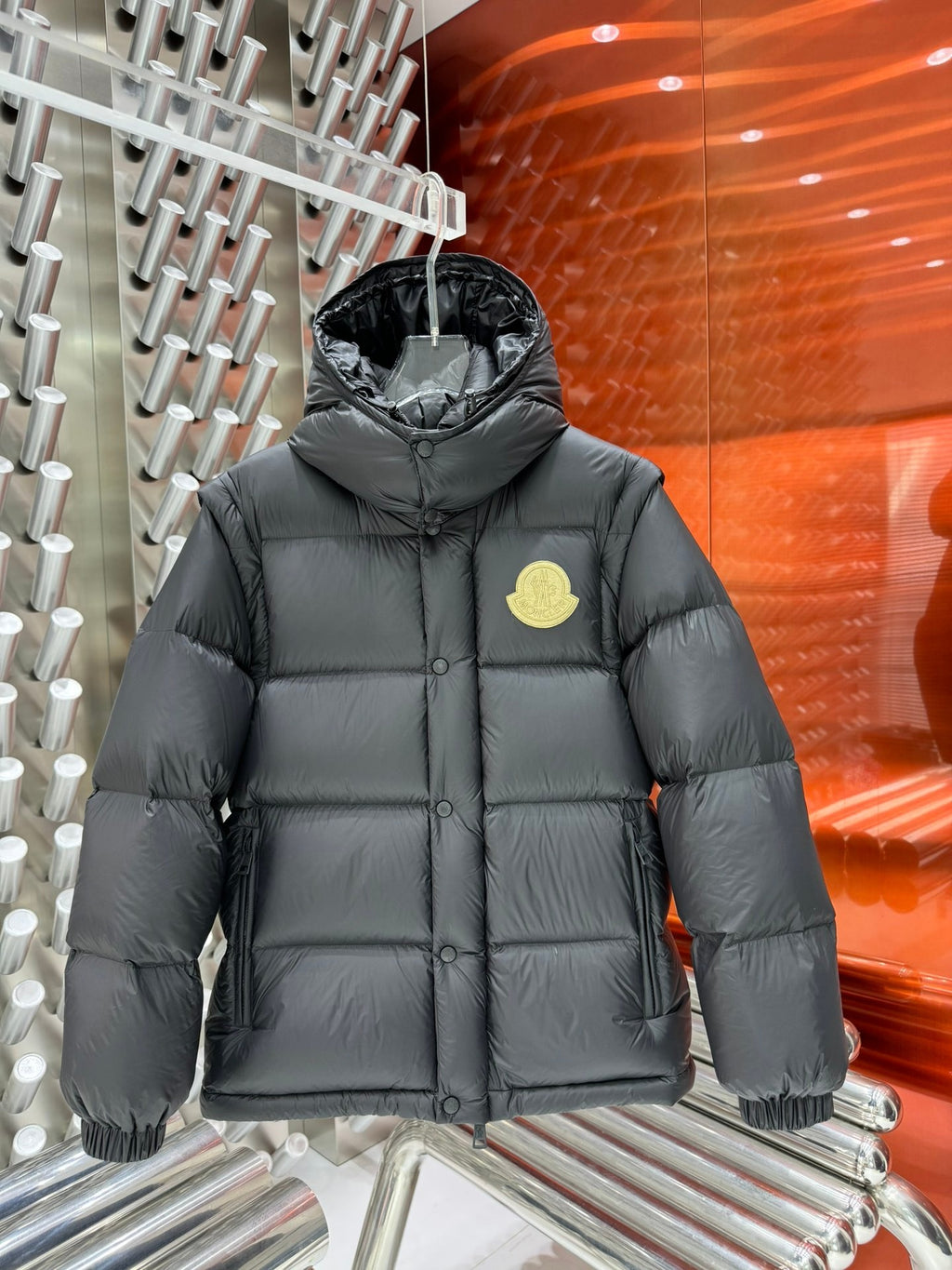 Moncler Women's Black Short Down Jacket
