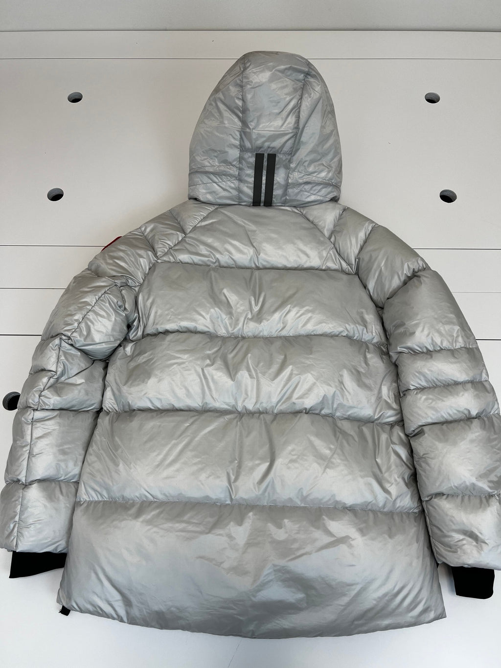 Canada Goose Women's Down Jacket – Silver Metallic