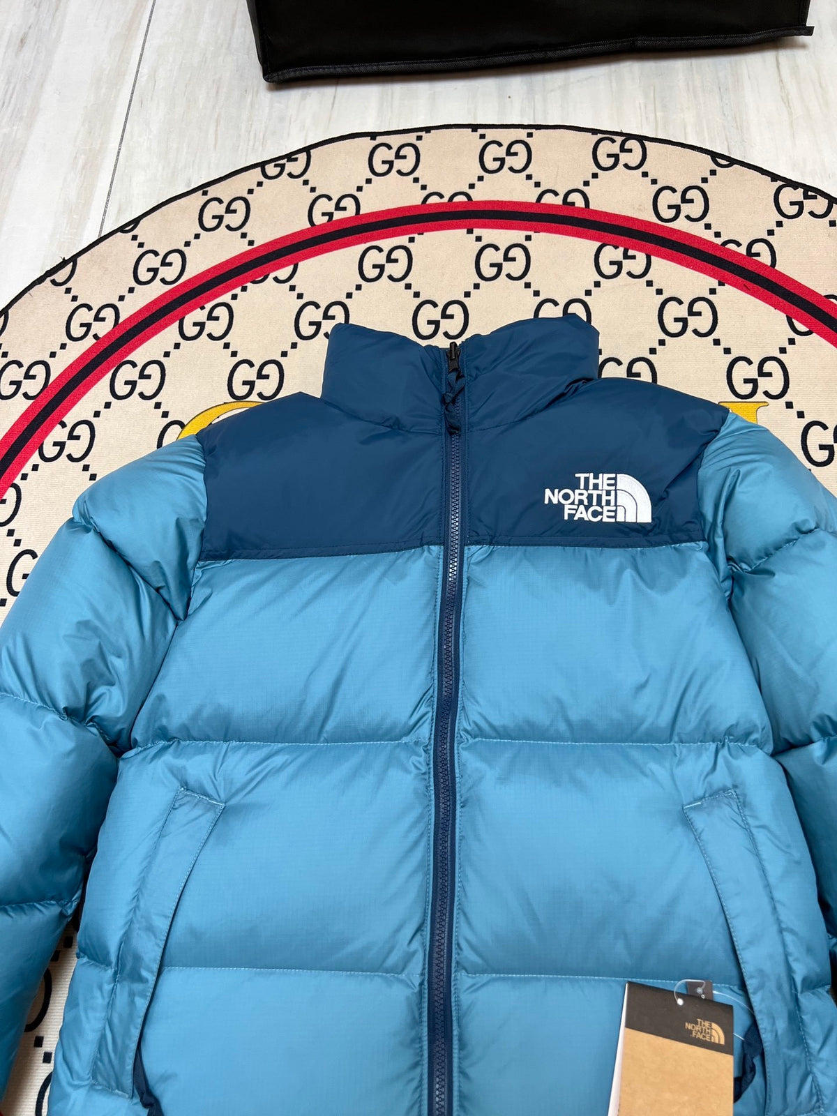 The North Face 1996 Retro Nuptse Down Jacket – Teal/Dark Teal