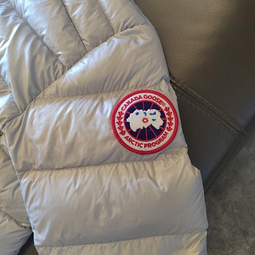 Canada Goose Lightweight Hooded Down Jacket – Silver (Unisex)