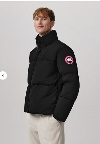 Canada Goose High-Neck Puffer Jacket – Black (Unisex)