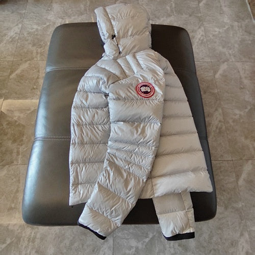 Canada Goose Lightweight Hooded Down Jacket – Silver (Unisex)