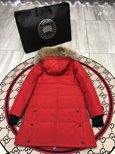 Canada Goose Women's Long Parka – Red