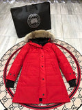 Canada Goose Women's Long Parka – Red
