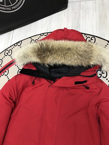 Canada Goose Down Jacket – Red (Unisex)