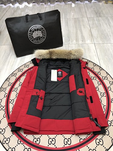 Canada Goose Down Jacket – Red (Unisex)