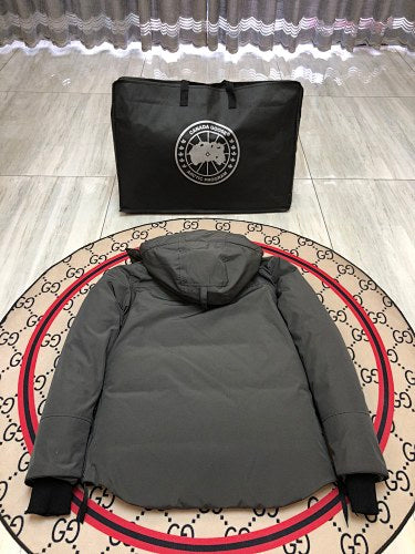 Canada Goose Hooded Down Jacket – Slate Grey (Unisex)