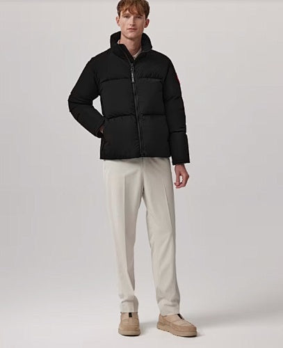 Canada Goose High-Neck Puffer Jacket – Black (Unisex)