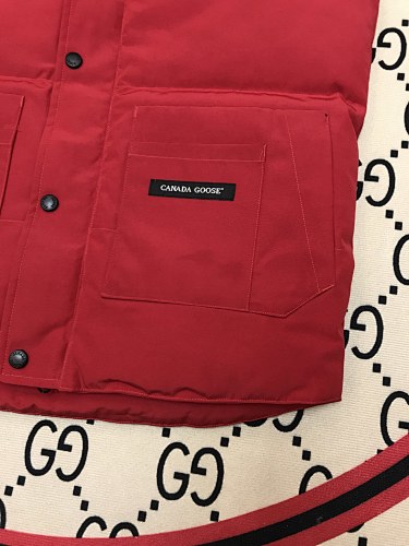Canada Goose Down Vest – Red (Unisex)