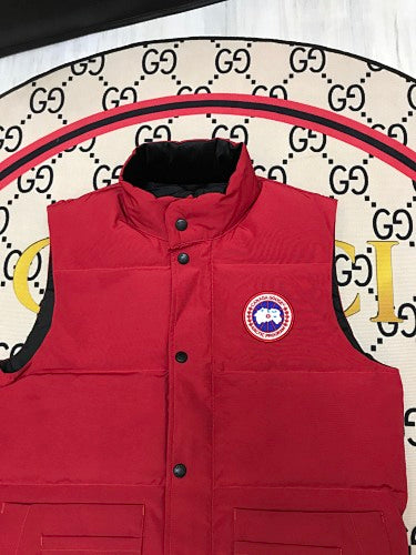 Canada Goose Down Vest – Red (Unisex)