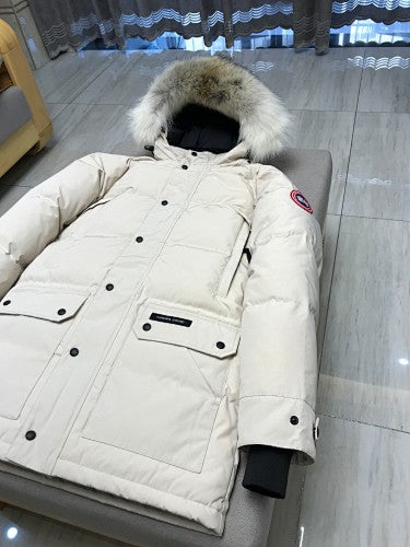 Canada Goose Down Parka – Ivory (Unisex)