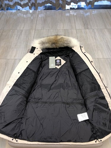 Canada Goose Down Parka – Ivory (Unisex)